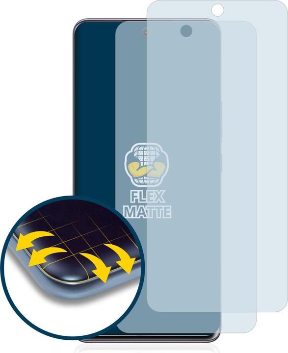 Actual product image BROTECT Full-Cover Protector Matte (2 Piece, LG K50)