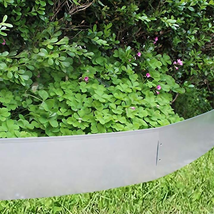 Produktbild Green Split 10Set Rasenkanten Metall Alu/Zink 18cm hoch, 10m lang (1000 cm)