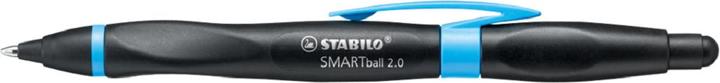 Produktbild STABILO Kugelschreiber & Stylus für Tablets & Smartphones für Linkshänder - SMARTball 2.0 in schwarz (Blau, Schwarz)