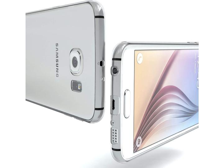 Actual product image Screenguard Samsung Galaxy S6 Flexible TPU Clear Case (Samsung Galaxy S6)