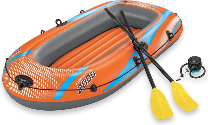 Actual product image Bestway Kondor Elite™ 2000 inflatable boat set 196 x 106 x 31 cm (196 cm)