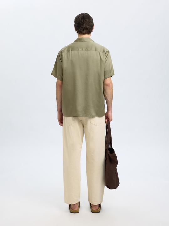 Image du produit Selected Homme Satin Kurzarmhemd (L)
