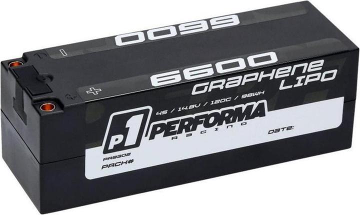 Performa Racing Graphene Lipo 6600 14.8V 120C (14.80 V, 6600 mAh)