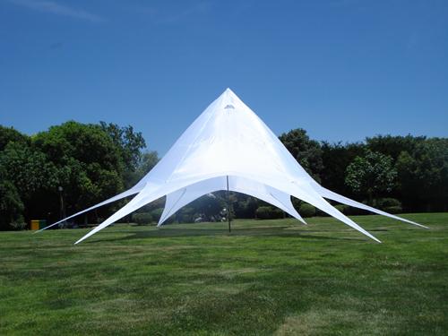 Immagine prodotto CLP Tenda a stella 12 m, bianca (1200 cm, 1200 cm)