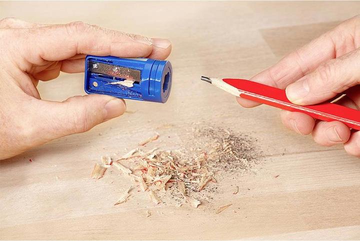 Actual product image kwb Carpenter pencils with sharpener, 4 pcs. (4 x)
