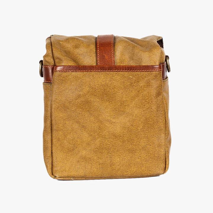 Produktbild Bronkey Berlin Canvas-Kameratasche, Oliv (Kamera Schultertasche)