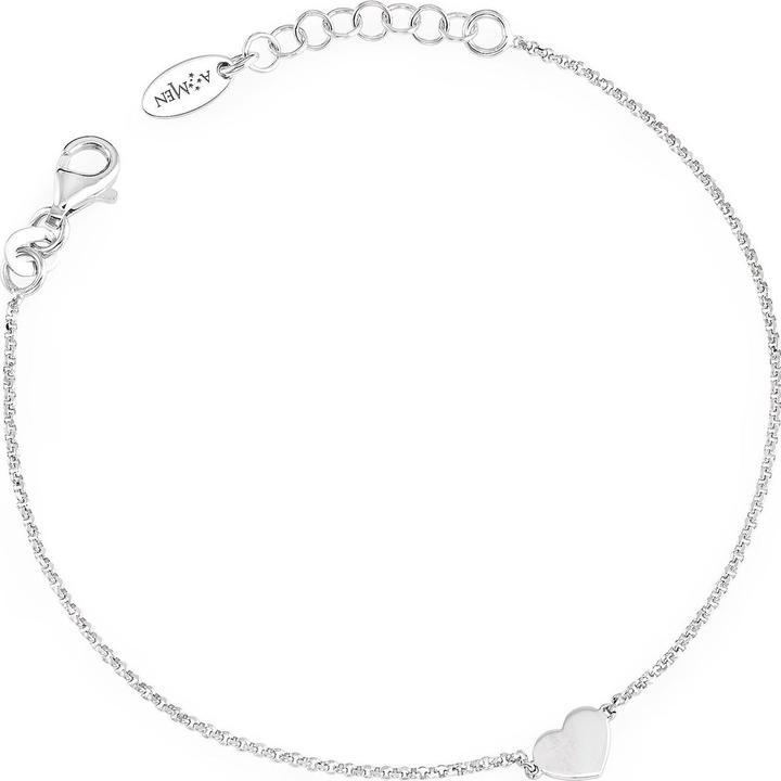 Produktbild Amen Heart Armband (17 cm, 925er Silber)