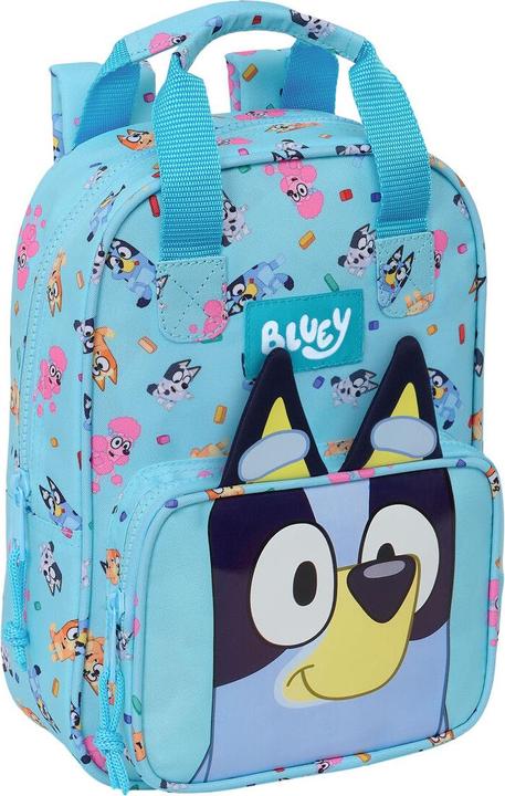 Bluey school rucksack sky blue 20 x 28 x 8 cm