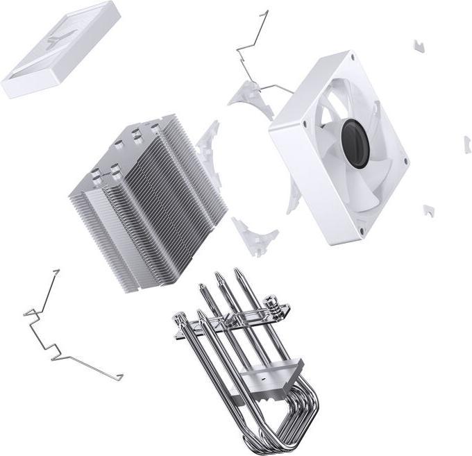 Image du produit Jonsbo CR-1400 V2 Refroidisseur de CPU, 92 mm - A-RGB, blanc (133 mm)