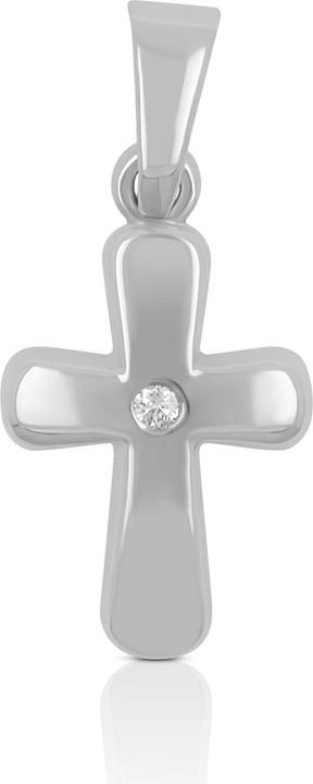 Produktbild Muau Kreuz (750/18K Weissgold)