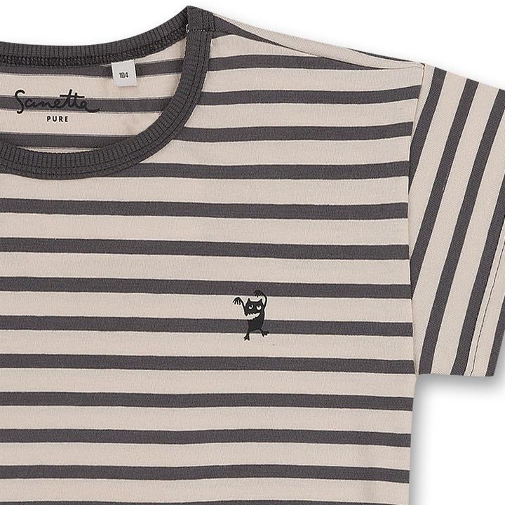 Produktbild Sanetta Unisex T Shirt Dunkel Ringel (62)