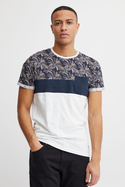 Immagine prodotto Solid Florian T-Shirt Con Disegno Maglietta A Manica Corta Da Uomo Con Girocollo In Cotone 100% (XL)