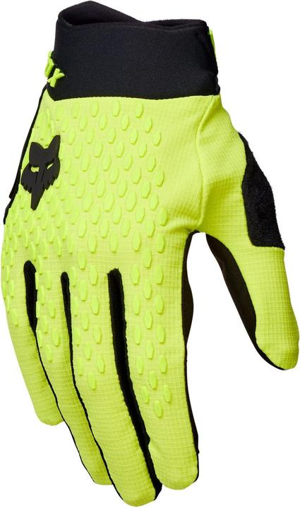 Fox Gloves 24 Defend Flo Ylw