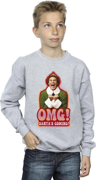 Produktbild Elf Santa's Coming Sweatshirt Jungen (140, 146)