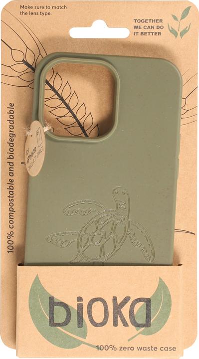 Produktbild Bioka Hülle Biologisch Abbaubar Eco-Friendly Kompostierbar Seele der Schildkröte (Apple iPhone 14 Pro Max)