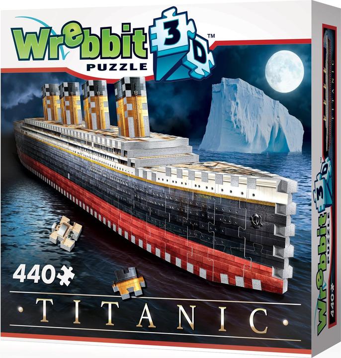 Actual product image Wrebbit 3D Titanic (440 pieces)