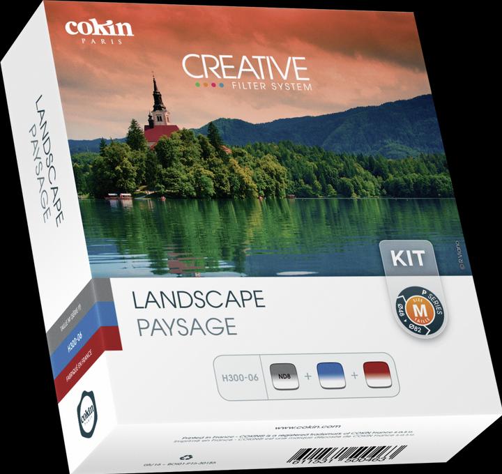 Immagine prodotto Cokin H300-06 Kit per il paesaggio incl. 3 filtri (82 mm, Filtri grigi, 82 mm)