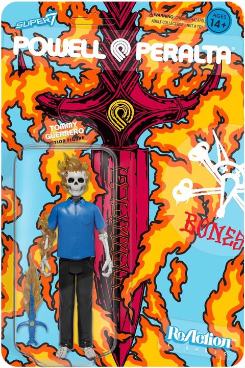 Produktbild Super7 Tommy Guerrero Flaming Dagger ReAction Figures Wave 1