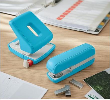 Produktbild Leitz Heftgerät Cosy 30 Seiten, Blau (30 Blätter)