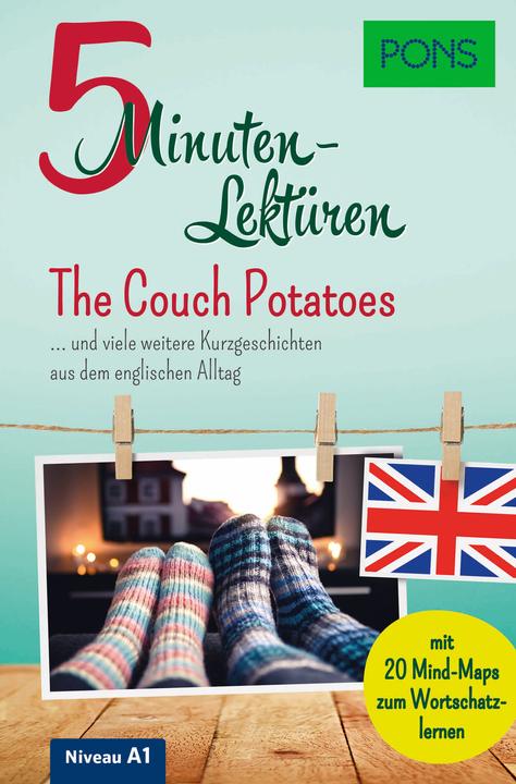 Immagine prodotto 5 Minuten-Lektüre Englisch A1 - Couch Potatoes (Tedesco, Inglese, PONS, 2023)