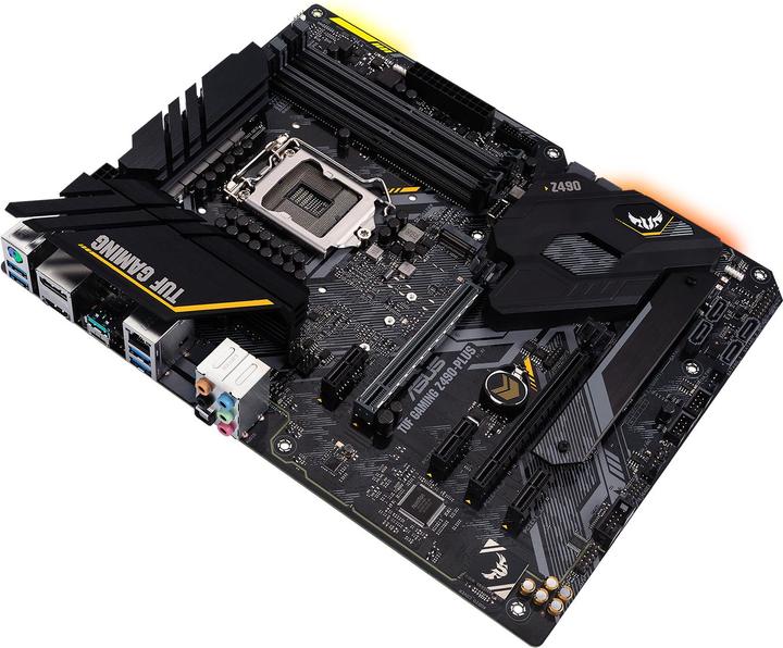Image du produit ASUS TUF Gaming Z490-PLUS (LGA 1200, Intel Z490, ATX)