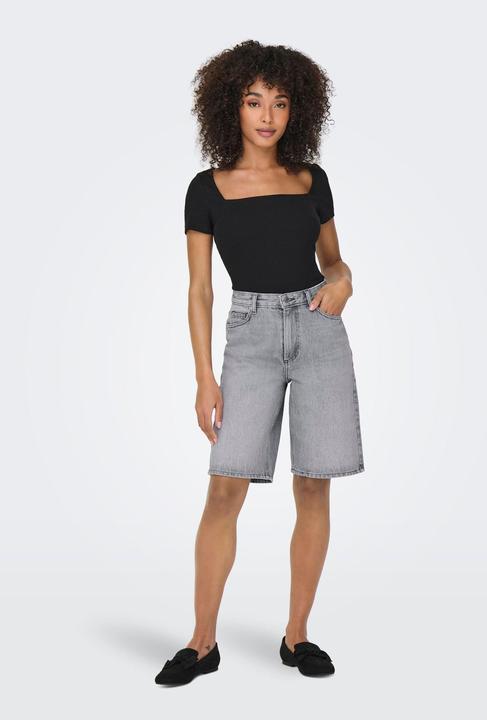 Produktbild Only ONLSONNY Hohe Taille Normal geschnitten Jeans-Shorts Jeans-Shorts (XS)