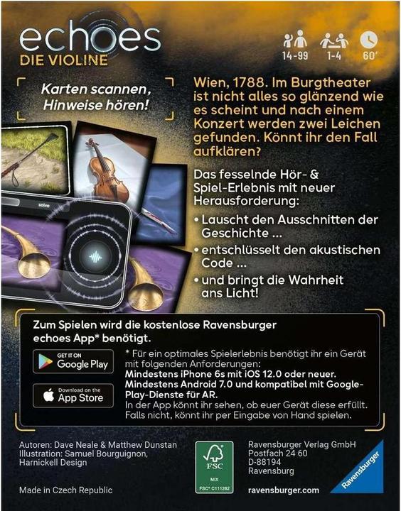 Immagine prodotto Ravensburger echi Il violino (Tedesco)