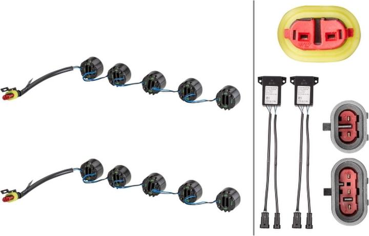 Image du produit Hella Jeu de feux diurnes à LED LEDayFlex pour HEULIEZ SOLARIS YUTONG