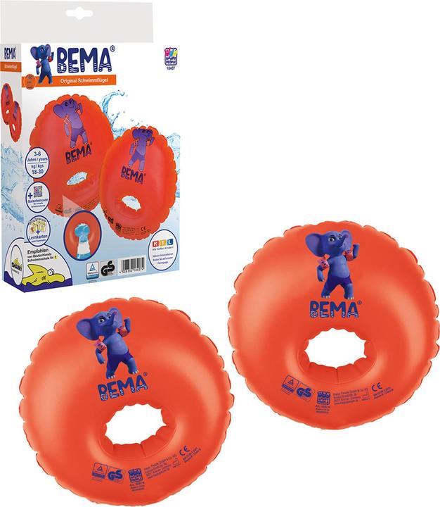 Produktbild Magni BEMA® Duo Protect Schwimmflügel, inkl. Lernkarten & virtuellem Schwimmkurs