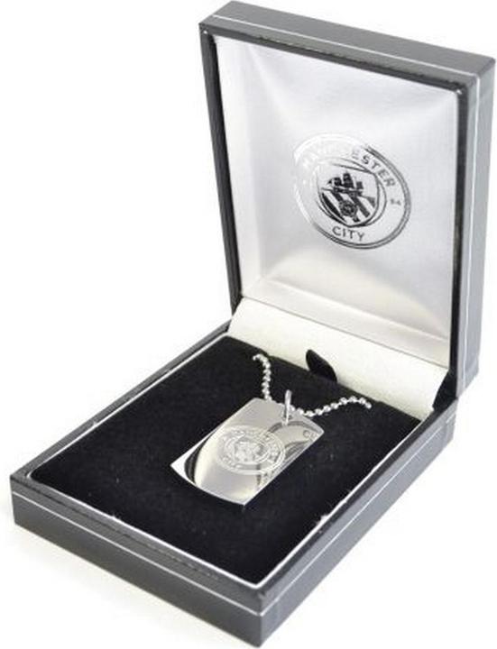 Produktbild Manchester City FC Graviert Erkennungsmarke (100% Silber)