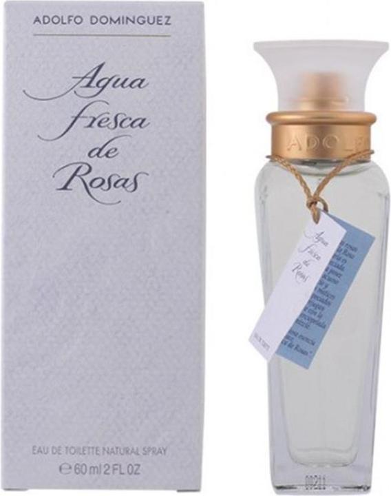 Actual product image Adolfo Dominguez Agua Fresca De Rosas Eau de Toilette, 60ml (Eau de toilette, 60 ml)