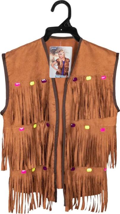 Actual product image Boland Hippie fringe vest (M, L)