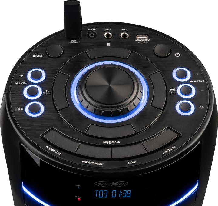Produktbild Reflexion Bluetooth-Lautsprecher mit CD (10 h, Netzbetrieb, Akkubetrieb)