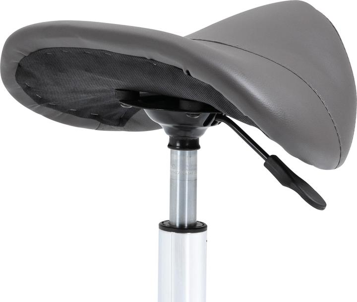 Image du produit Homcom Tabouret de selle avec roulettes en nylon