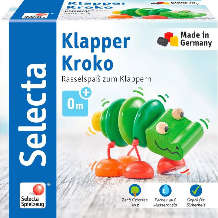 Image du produit Selecta Spielzeug Crocodile à sonnettes