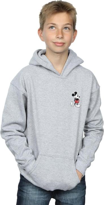 Produktbild Disney Mickey Mouse Kickin Retro Chest Kapuzenpullover Jungen (140, 146)