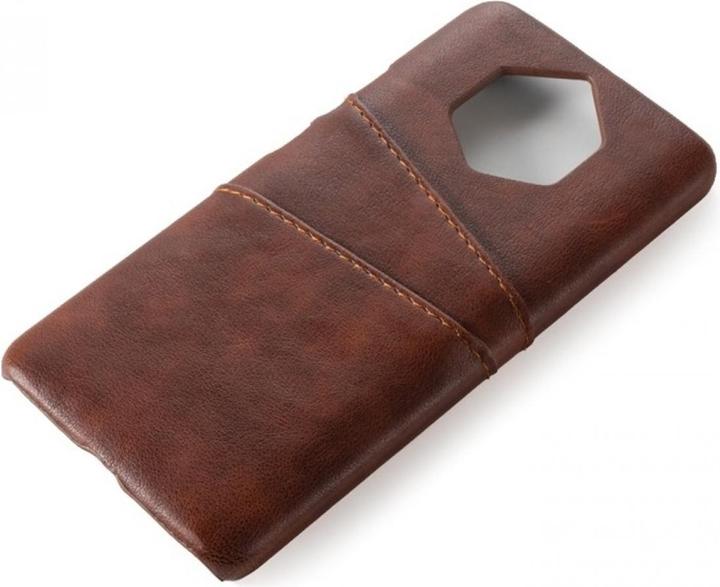 Produktbild Screenguard Nokia 9 PureView CardCaddy Leder Backcase mit Kartenfächern (Nokia 9 PureView)