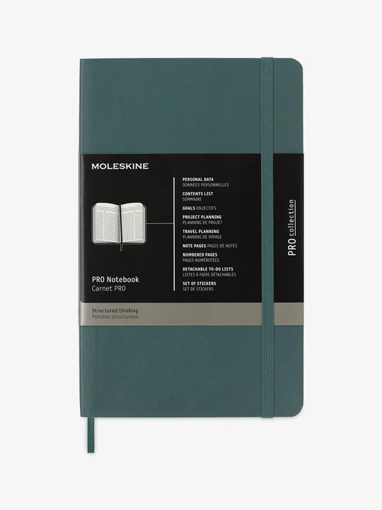 Actual product image Moleskine Professional notebook (A7, Lined, Soft cover)