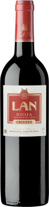 Bodegas Lan Rioja DOC Lan Crianza España Rote Etikette (1 x 75 cl, 2015)