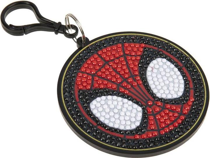 Actual product image Craft Buddy Spider-Man, Crystal Art backpack pendant