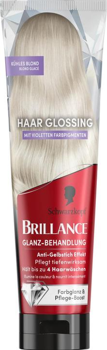 Schwarzkopf Brillance Brillance Glanz-Behandlung Haar Glossing (Kühles Blond)