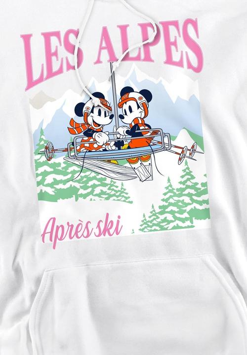 Immagine prodotto Disney Les Alpes Felpa con Cappuccio Topolino Uomo (M)