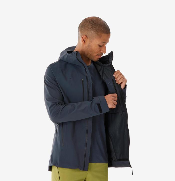 Image du produit Quechua Veste de randonnée homme, MH900 gris (L)