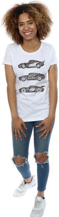 Image du produit Disney - T-shirt CARS TEXT RACERS - Femme (M)