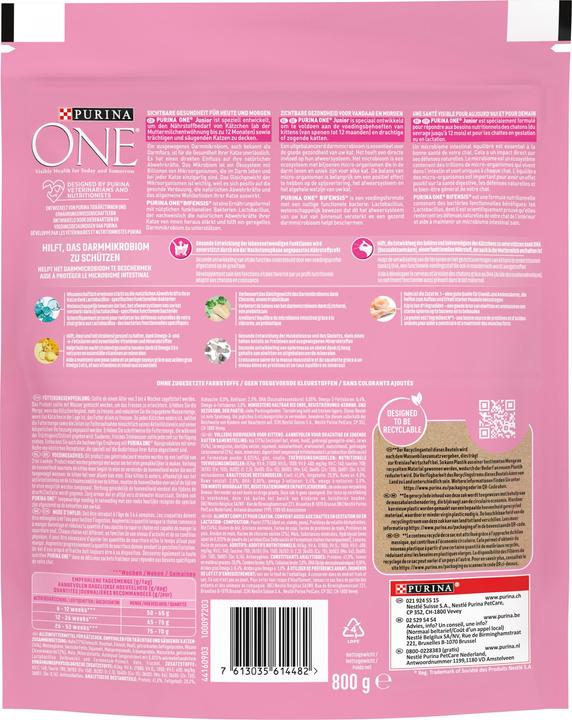 Image du produit Purina ONE Fourrage séché (Junior, 1 pcs, 800 g)