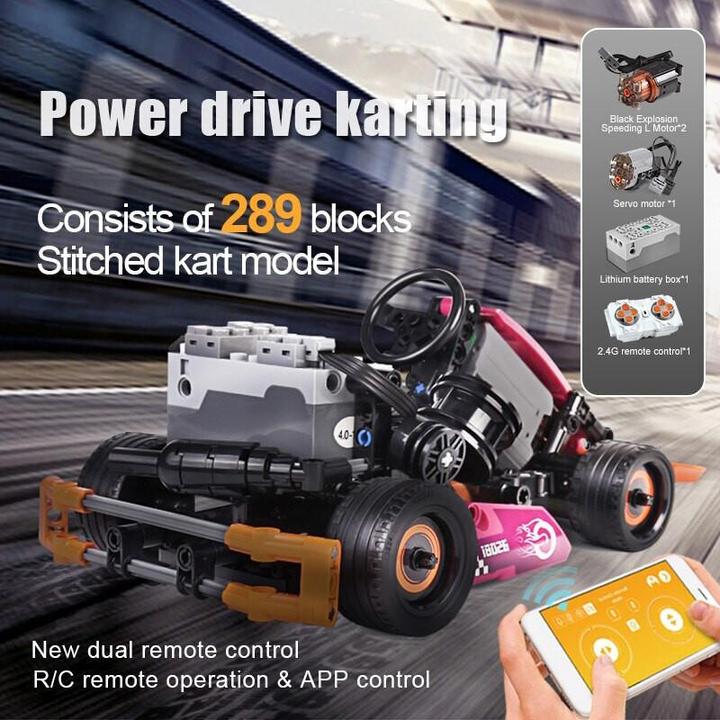 Produktbild Mould King 18026 - GO Kart (RC) (289 Teile)