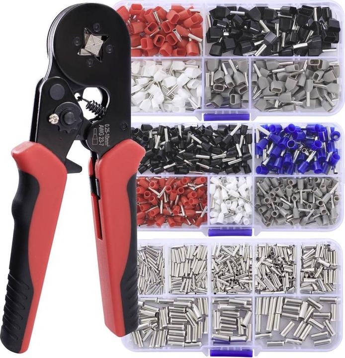 Image du produit Quadrios 23T036 Assortiment d'embouts de câble partiellement isolés 1 kit