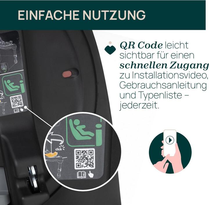 Actual product image Chicco Base Seggiolino Auto Full 360 Gradi