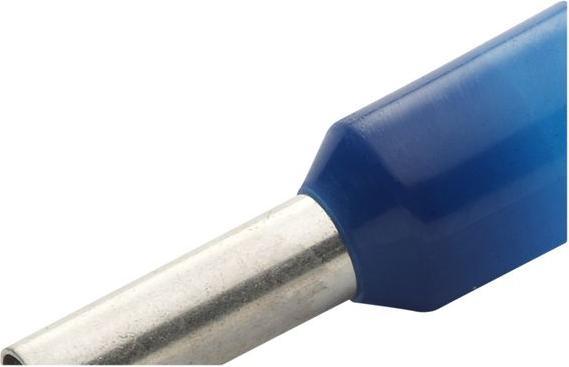 RND Electronics Wire end ferrule 2.5mm² Blue 18mm pack of 100 pieces