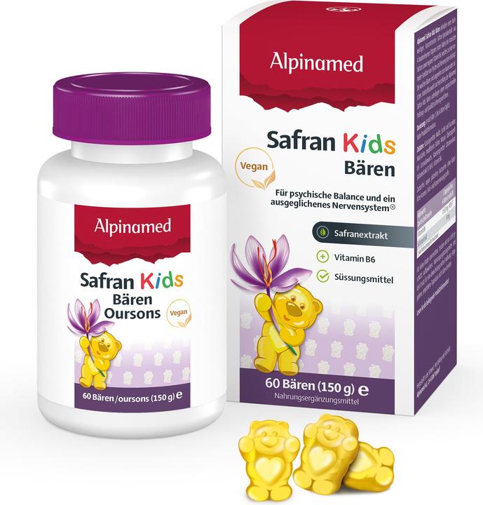 Immagine prodotto Alpinamed Orsetti Saffron Kids (60 Pezzo/i, Pillole, 228 g)
